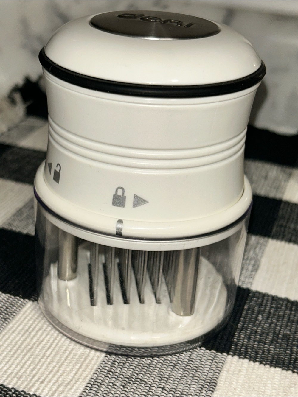 Meat Tenderizer Tool - Compact Home Kitchen Gadget Grill & Chef Tool